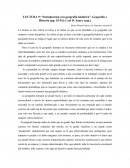 Introducción a la geografía histórica de Carl O. Sauer