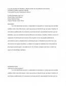 Los roles de género de Hombres y Mujeres dentro de una población universitaria