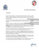 Determinación de un sistema de coordenadas para un área geográfica en particular.