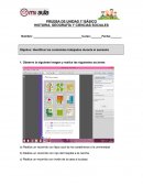 Dibuje un plano de la sala identificando los elementos de ella desde una vista desde arriba