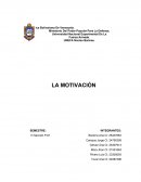 LA MOTIVACIÓN.