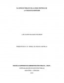 ESPACIO PUBLICO EN MONTERIA