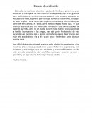 El Gran Discurso de graduación secundaria.