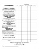 Formate para caso individuales.