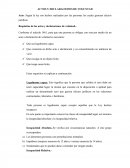 Actos y declaraciones de voluntad