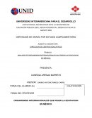 ANALISIS DE ORGANISMOS INTERNACIONALES QUE RIGEN LA EDUCACION EN MÉXICO