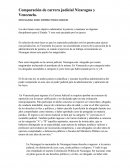Derecho comparado. Ley de Carrera Judicial Nicaragua-Venezuela