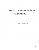 Trabajo Introducción al Derecho.