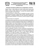 Abandonó de espacios públicos por la inseguridad y viceversa