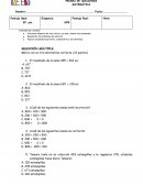 PRUEBA DE ADICIONES MATEMÁTICA