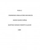 FISICA 2 FENOMENOS ONDULATORIS MECANICOS