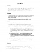Los tipos de mercado.Monopolio