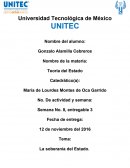 LA SOBERANIA DEL ESTADO.