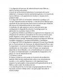 La digusión del proceso de industrialización:más fábricas, nuevos sectores,más países