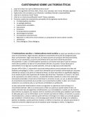 Tema- CUESTIONARIO SOBRE LAS TEORÍAS ÉTICAS