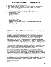 Tema- CUESTIONARIO SOBRE LAS TEORÍAS ÉTICAS. Página 1