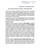 EVALUACIÓN DE PUESTO DE TRABAJO: TORNO ROSACADOR.