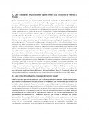 ¿Que concepción del psicoanálisis opone Adorno a la concepción de Horney y Fromm?