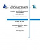 Administración y Gestión Educativa.