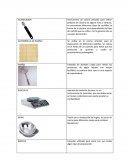 Glosario de instrumentos de cocina.