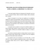 EDUCACIÓN LAICA EN EL SISTEMA EDUCATIVO MEXICANO: ENTRE LA OMISIÓN, LA AMBIGÜEDAD Y EL CONFLICTO.