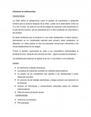 Embarazo en adolescentes.