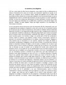 La alegoria de la caverna.