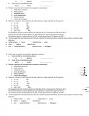 EVALUACIONES. Indicar qué se produce al mezclar las siguientes sustancias: