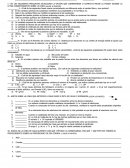 EXAMEN DE CIENCIAS III CORRESPONDIENTE AL 4° BIMESTRE