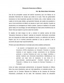 Educación financiera en México.