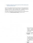 Identificar las etapas que componen el proceso de cambio propuesto para la intervención de Cultura y Clima