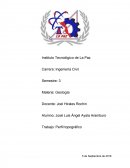 Trabajo: Perfil topográfico