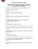 Encuesta sobre la investigación Percepciones del proyecto de implementación de torniquetes en las entradas peatonales de la Institución Universitaria CESMAG..