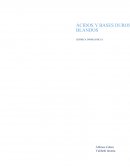 Ácidos y bases duros y blandos.