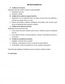 MÉTODO DELIBERATIVO