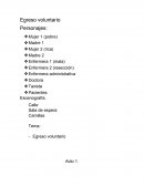 Obra de egreso voluntario.