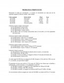 Matematica financiera. PROBLEMAS PROPUESTOS