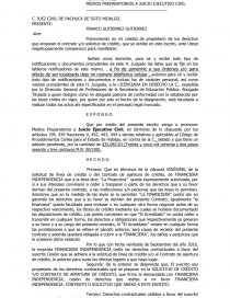 MEDIOS PREPARATORIOS A JUICIO CIVIL - Documentos de Investigación - licleon