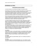 Diversidad cultural. Conociendo nuevas culturas