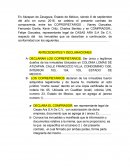 Contrato de compraventa.