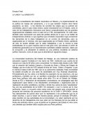 Ensayo Final. LA UAEH Y su SINDICATO