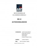 ACTIVOS BIOLOGICOS.