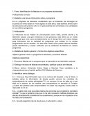 Tema: Identificación de falacias en un programa de televisión.