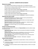 Analisis y Administración de Riesgos.