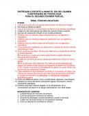 TEMA: TÓXICOS VOLÁTILES CUESTIONARIO DE TOXICOLOGÍA