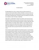 El existencialismo es la acción de existir en el mundo, pero más que solo existir se refiere a trascender a que se le de valor a la existencia misma