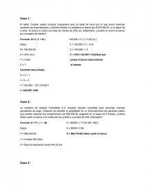 Interes simple comercial. Página 1