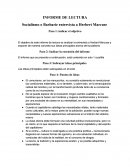 Un Informe de lectura de Herbert.