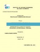 REPORTE DE OBSERVACIÓN ESCOLAR