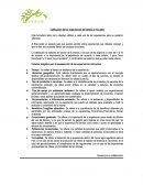 Este formulario tiene como objetivo calificar a cada una de las experiencias para su posterior selección..